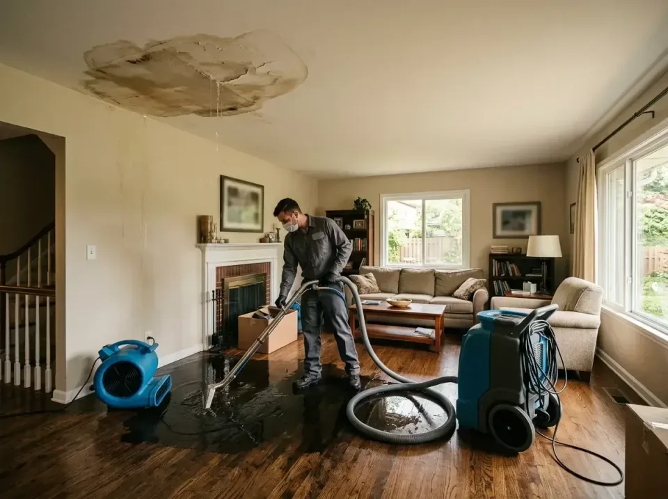 attic-pipe-burst-ceiling-drip-008 — frequently asked questions, Water Damage Restoration & Carpet Care in Sandy Springs, GA